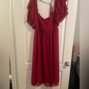 Brand new red dress